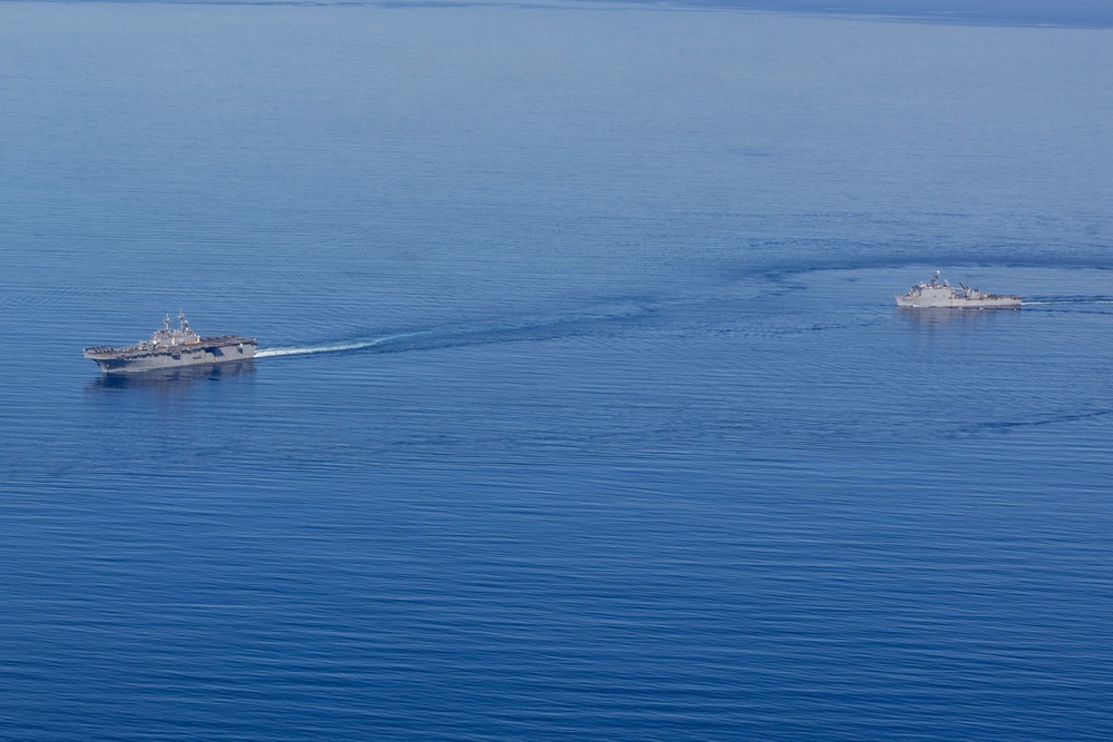 Boxer ARG Conducts Navigation Exercise