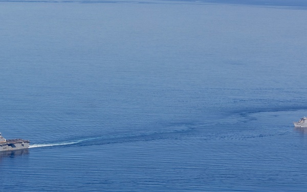 Boxer ARG Conducts Navigation Exercise