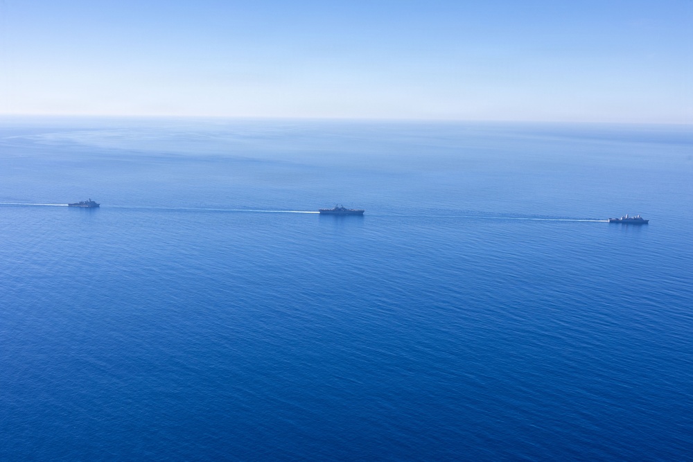 Boxer ARG Conducts Navigation Exercise