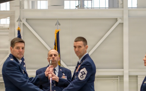 Chief Master Sgt. Rankin takes reins as 145th Airlift Wing command chief
