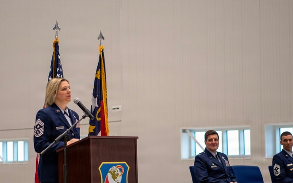 Chief Master Sgt. Rankin takes reins as 145th Airlift Wing command chief