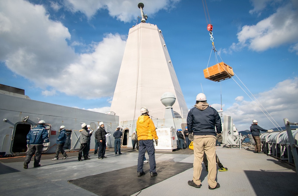 USS New Orleans (LPD 18) Conducts Routine Operations while at Anchorage