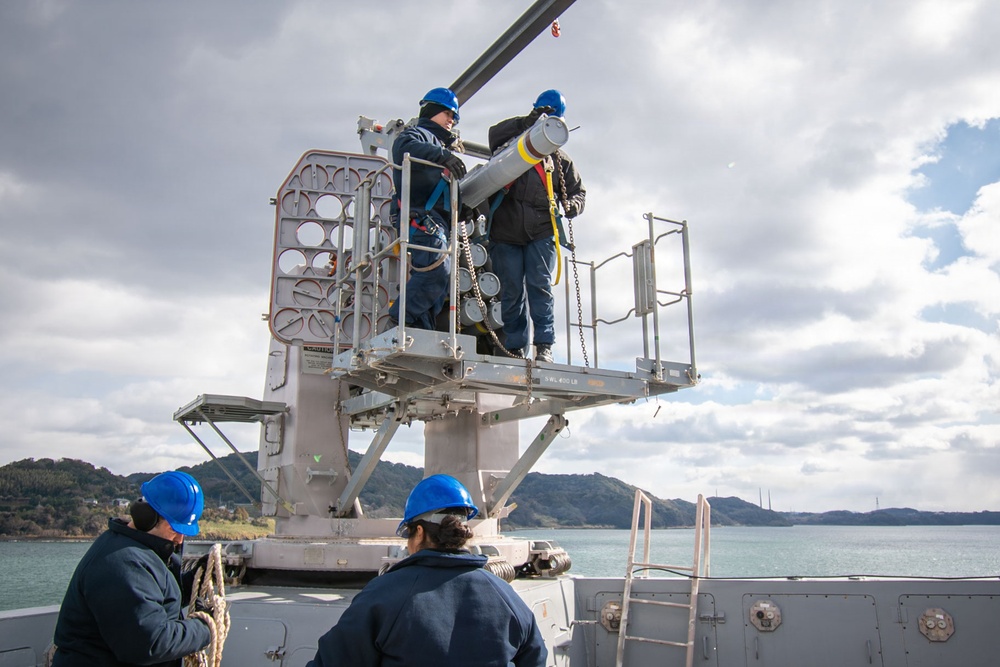 USS New Orleans (LPD 18) Conducts Routine Operations while at Anchorage