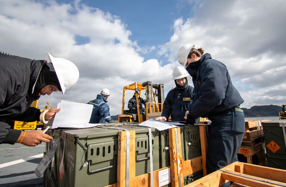 USS New Orleans (LPD 18) Conducts Routine Operations while at Anchorage