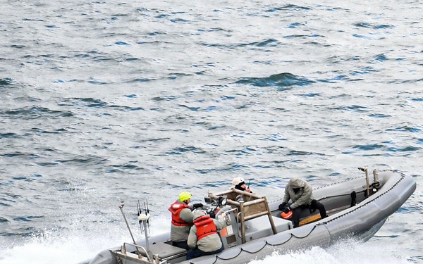 USS New Orleans (LPD 18) Conducts Routine Operations while at Anchorage