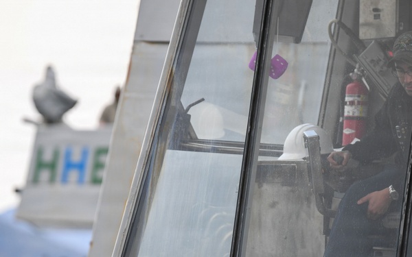 USS New Orleans (LPD 18) Conducts Routine Operations while at Anchorage