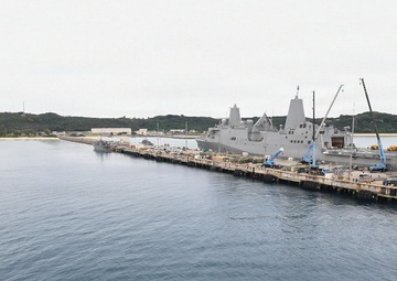 USS New Orleans (LPD 18) Conducts Routine Operations at White Beach Naval Facility