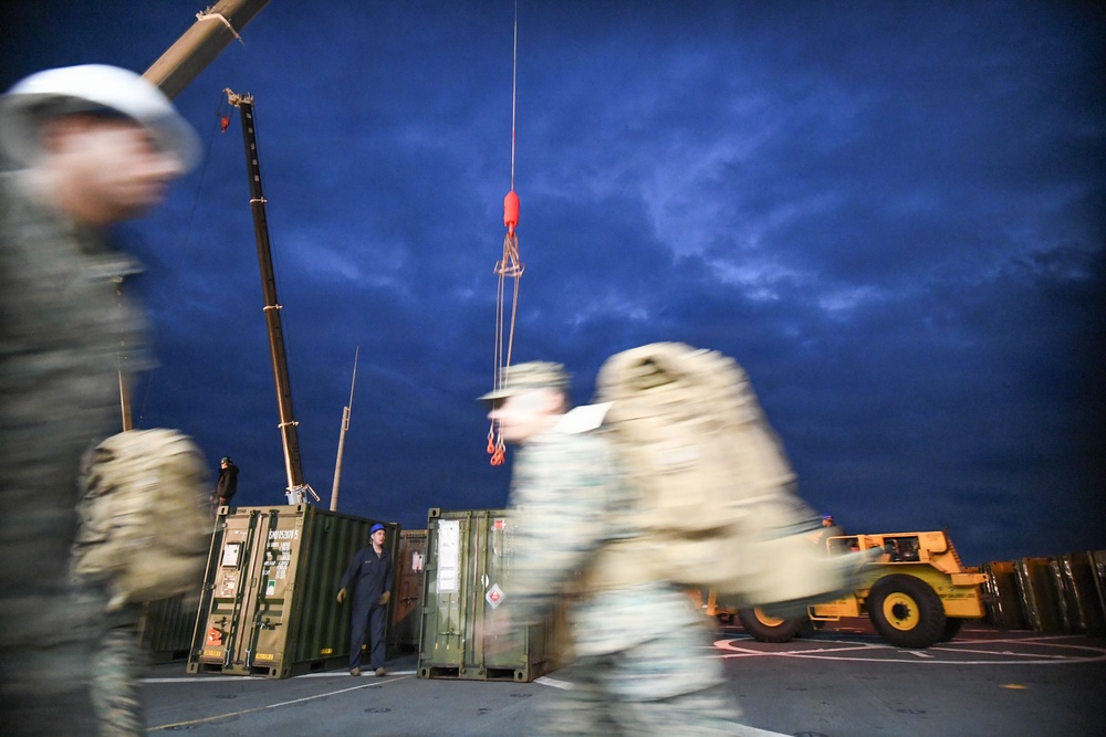 USS New Orleans (LPD 18) Conducts Routine Operations at White Beach Naval Facility
