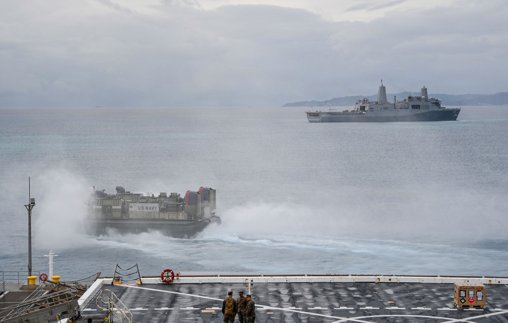 USS New Orleans (LPD 18) Conducts Routine Operations at White Beach Naval Facility