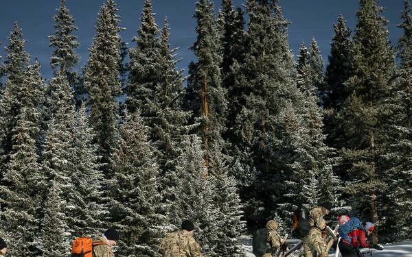 10th MTN DIV and Ski Patrol train on Avalanches