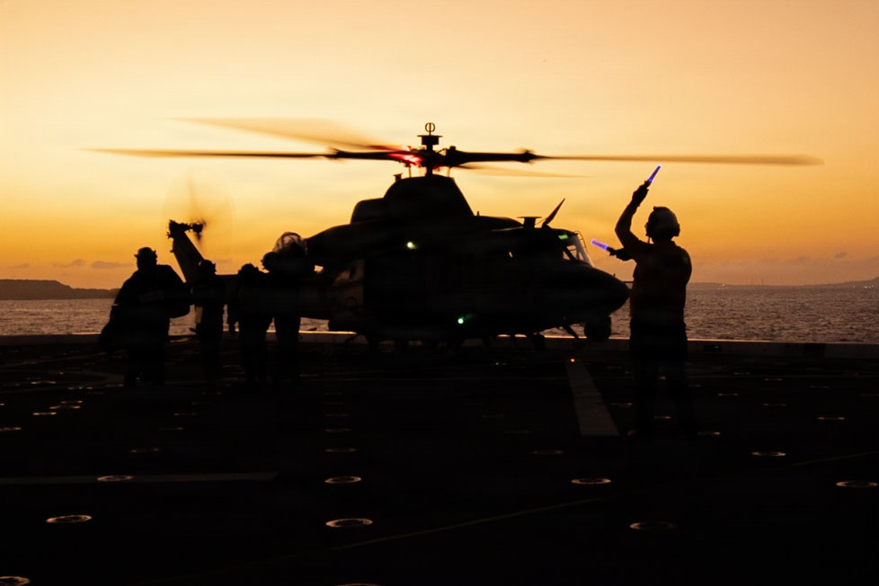USS New Orleans (LPD 18) Conducts Flight Operations