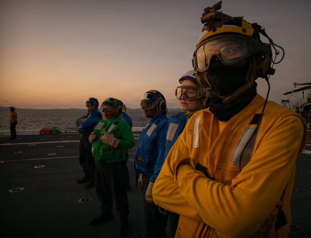 USS New Orleans (LPD 18) Conducts Flight Operations