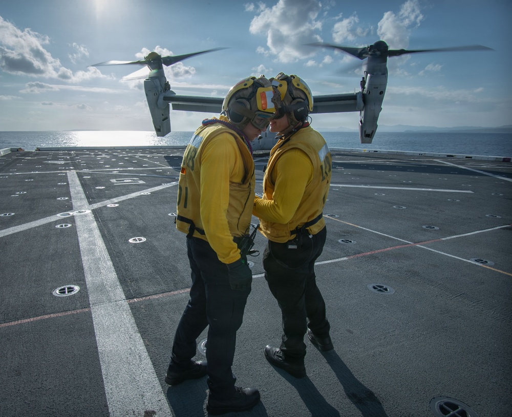 USS New Orleans (LPD 18) Conducts Flight Operations