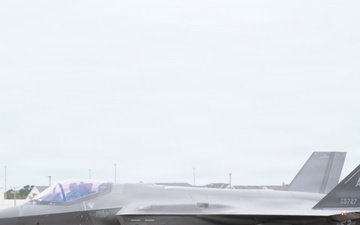 F-35's take off at Sentry South