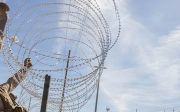 JTF-SB Marines conduct barrier reinforcement