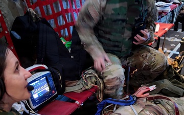 146 AES Medevac excercise on C-130H