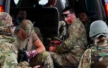 146 AES Medevac excercise on C-130H
