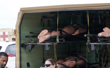 146 AES Medevac excercise on C-130H