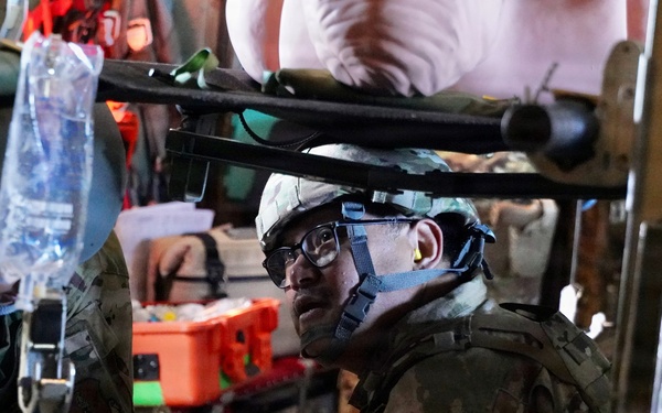 146 AES Medevac excercise on C-130H