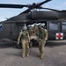 146 AES medevac in UH-60 Blackhawk