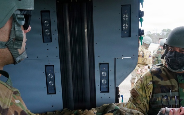 146 AES medevac in UH-60 Blackhawk