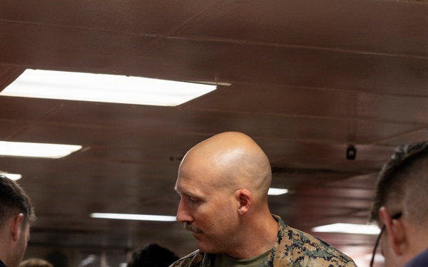 11th MEU Marines, Sailors Receive Care Packages Aboard USS Boxer