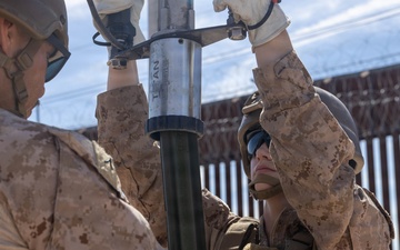 JTF-SB Marines conduct barrier reinforcement