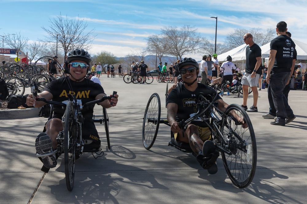 Army Trials - Warriors pedal to the metal