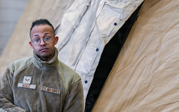 8FW generates expeditionary medical support tents