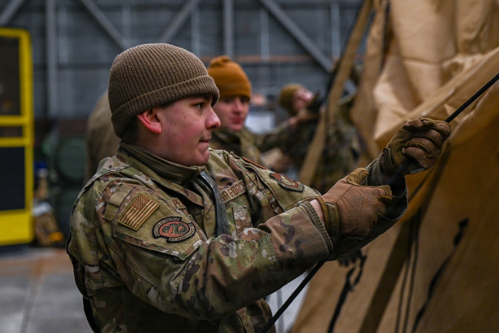8FW generates expeditionary medical support tents