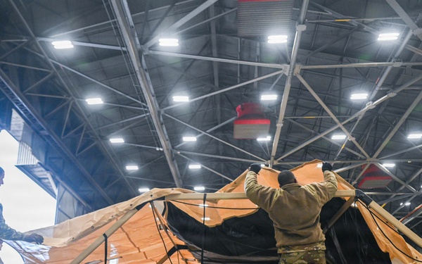 8FW generates expeditionary medical support tents