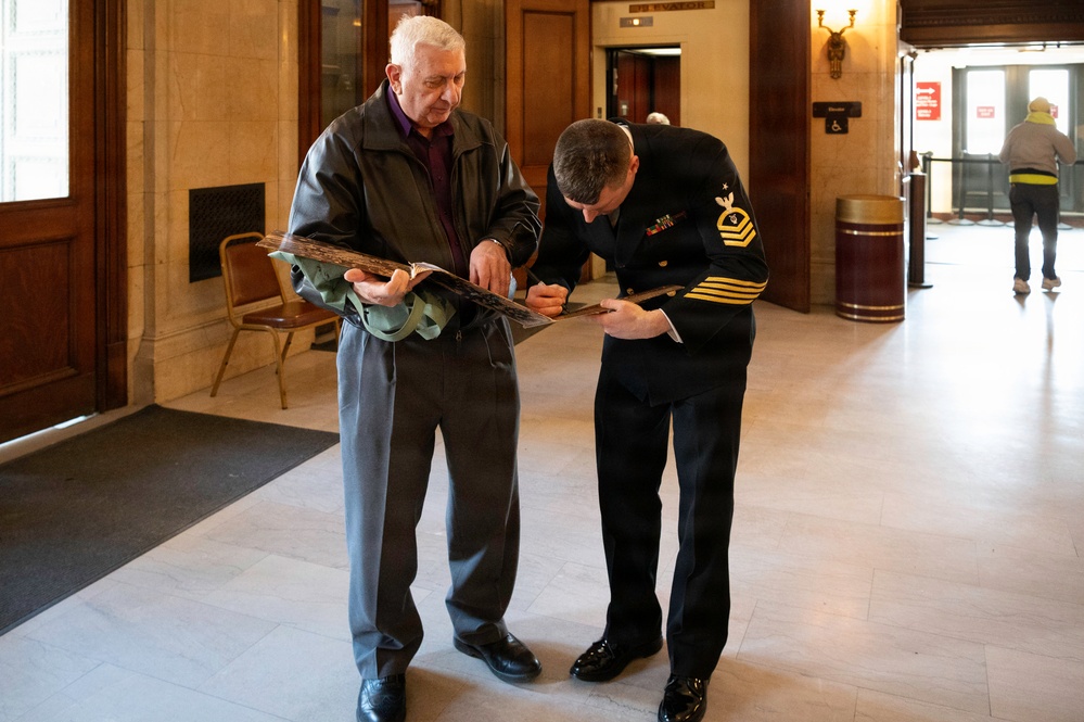 U.S. Navy Band performs in Springfield, Massachusetts