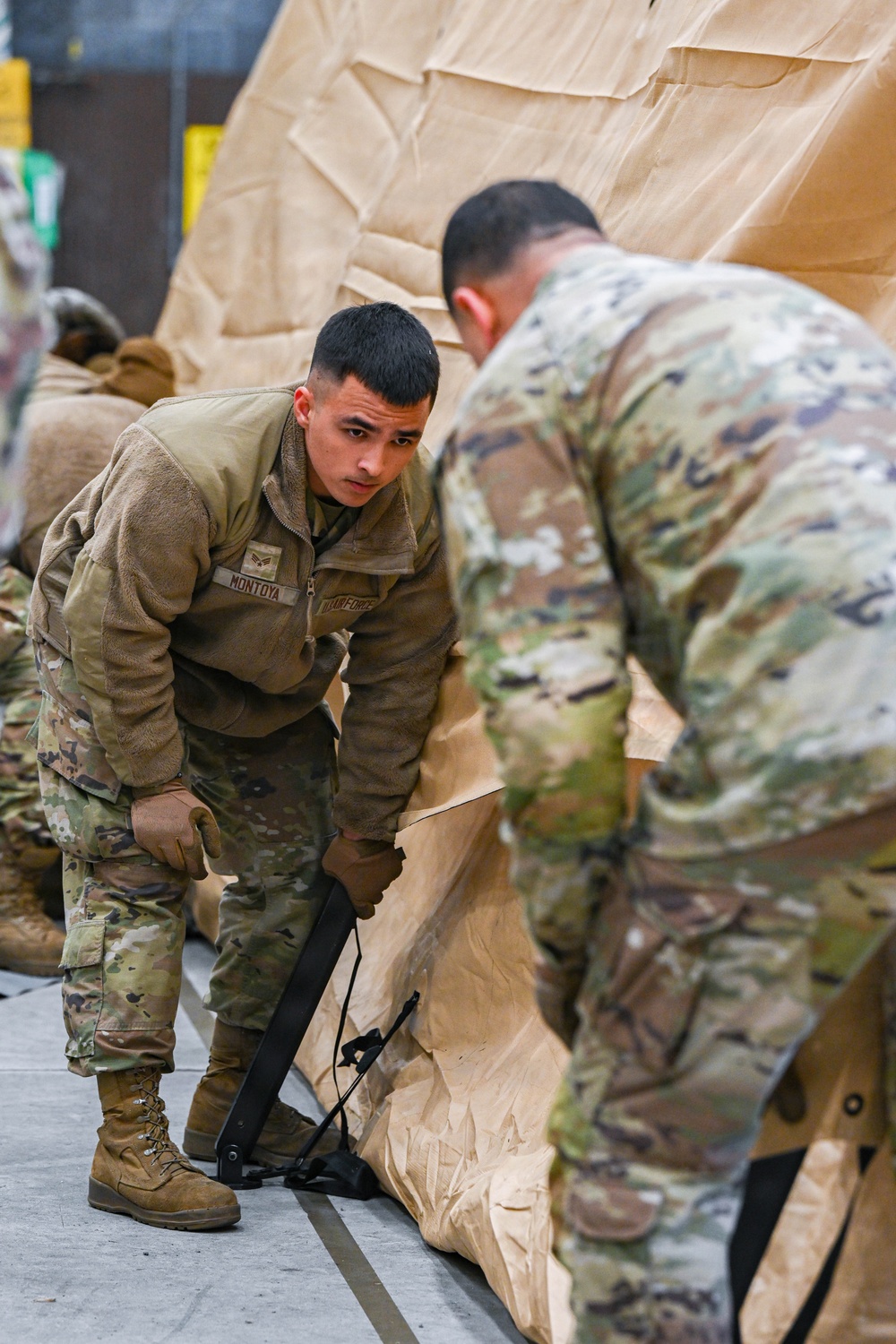 8FW generates expeditionary medical support tents