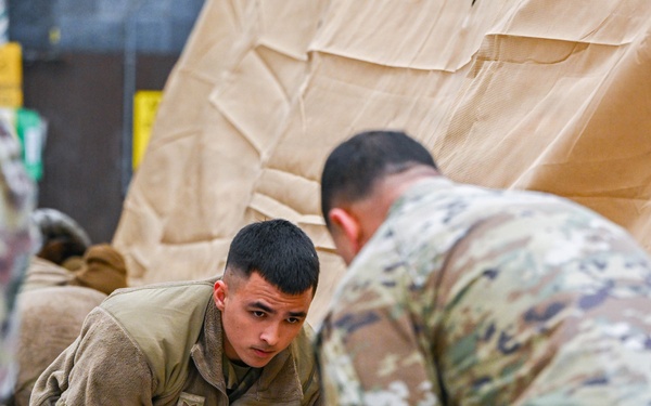 8FW generates expeditionary medical support tents