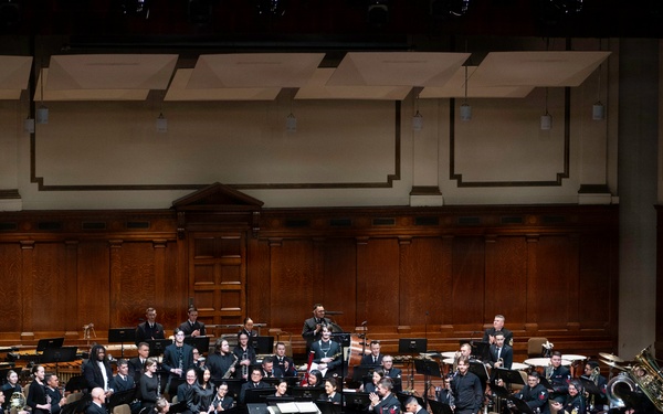 U.S. Navy Band performs in Springfield, Massachusetts