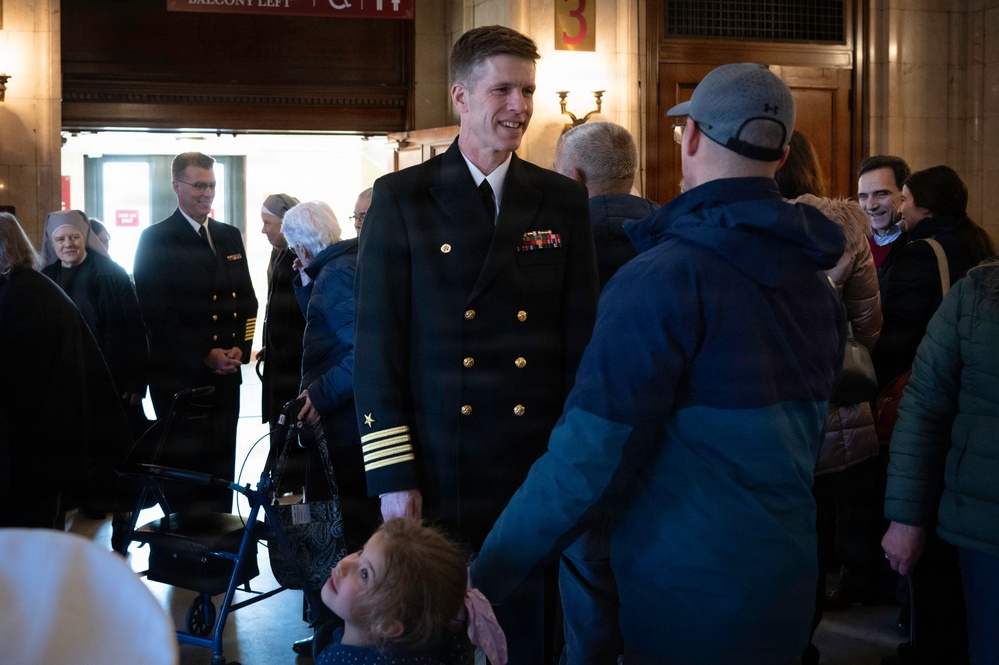 U.S. Navy Band performs in Springfield, Massachusetts