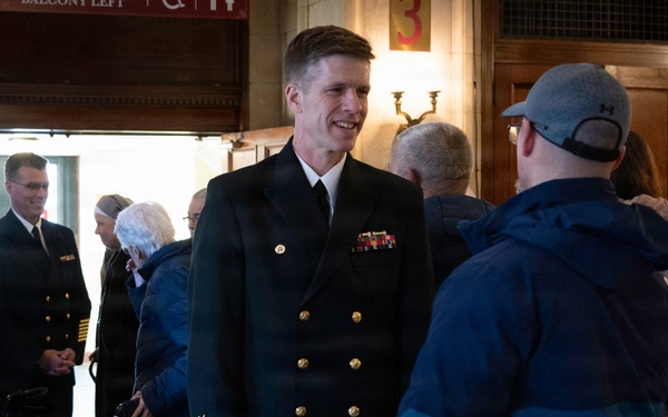 U.S. Navy Band performs in Springfield, Massachusetts