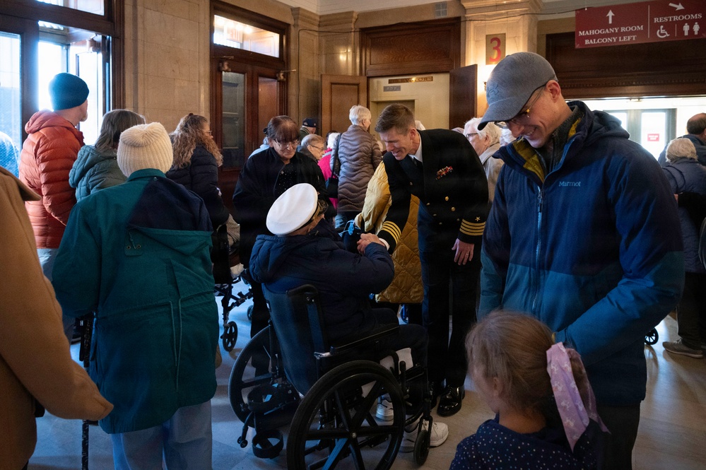U.S. Navy Band performs in Springfield, Massachusetts