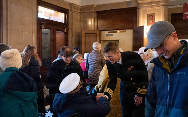 U.S. Navy Band performs in Springfield, Massachusetts