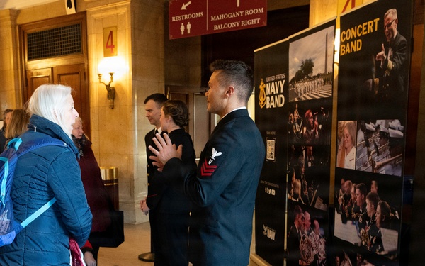 U.S. Navy Band performs in Springfield, Massachusetts