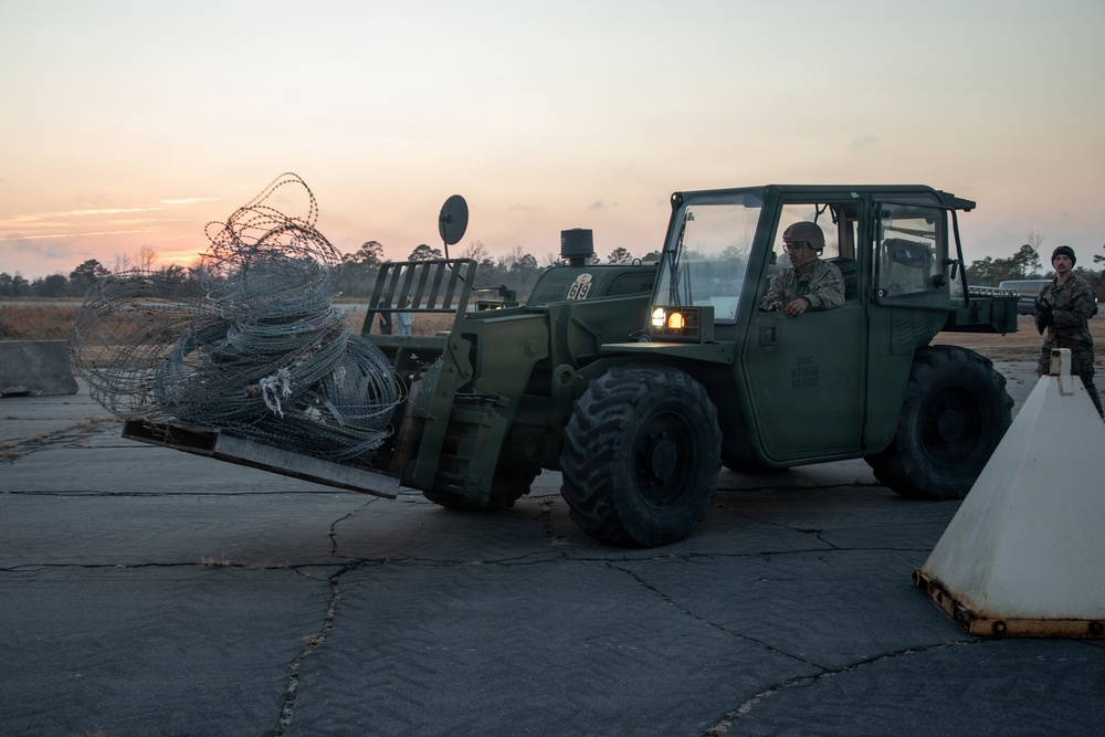 24th MEU CERTEX: HAST and SDRA clean MCOLF Atlantic Airfield