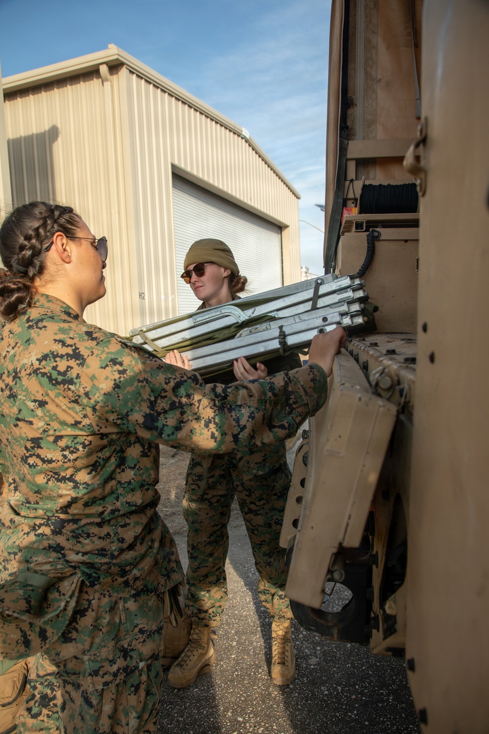 24th MEU CERTEX: HAST and SDRA clean MCOLF Atlantic Airfield