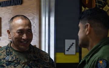 Lt. Gen. Austin visits MAG-12 Marines