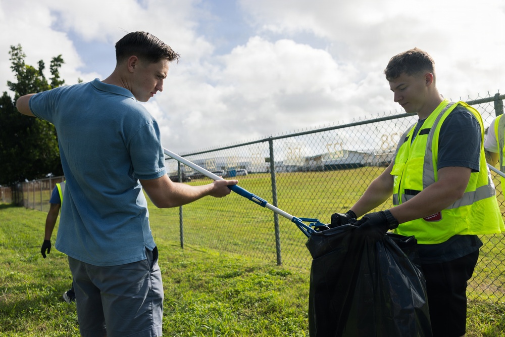 Camp Blaz Marines strengthen relationships with the students and staff of Finegayan Elementary School