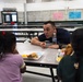 Camp Blaz Marines strengthen relationships with the students and staff of Finegayan Elementary School