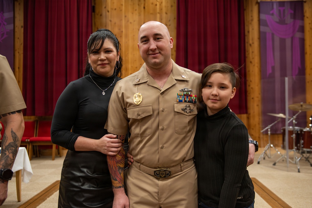 Senior Chief Frocking Ceremony