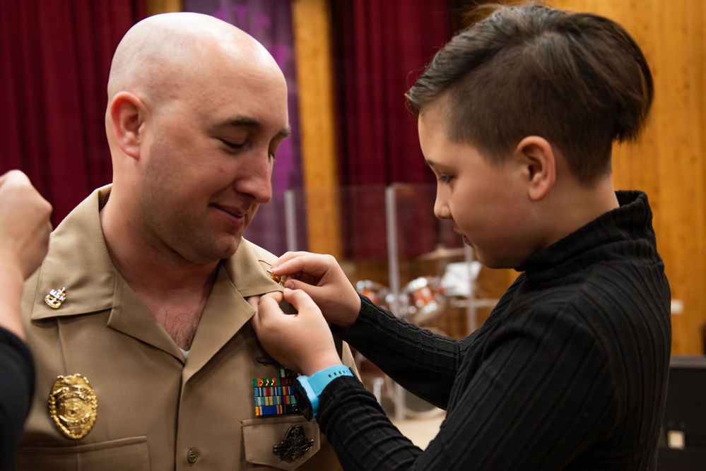 Senior Chief Frocking Ceremony