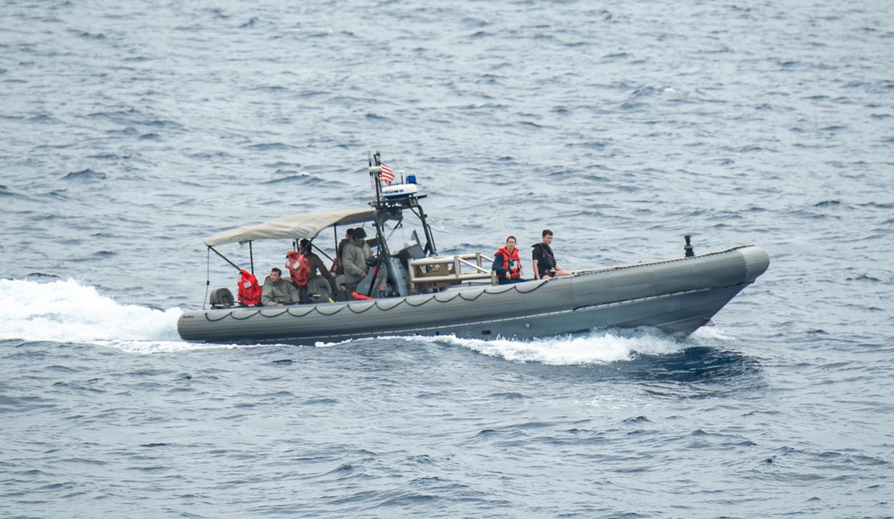 USS New Orleans (LPD 18) Conducts Surface Operations with the Battalion Landing Team 3rd Battalion, 1st Marines (3/1)