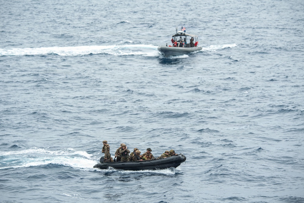 USS New Orleans (LPD 18) Conducts Surface Operations with the Battalion Landing Team 3rd Battalion, 1st Marines (3/1)