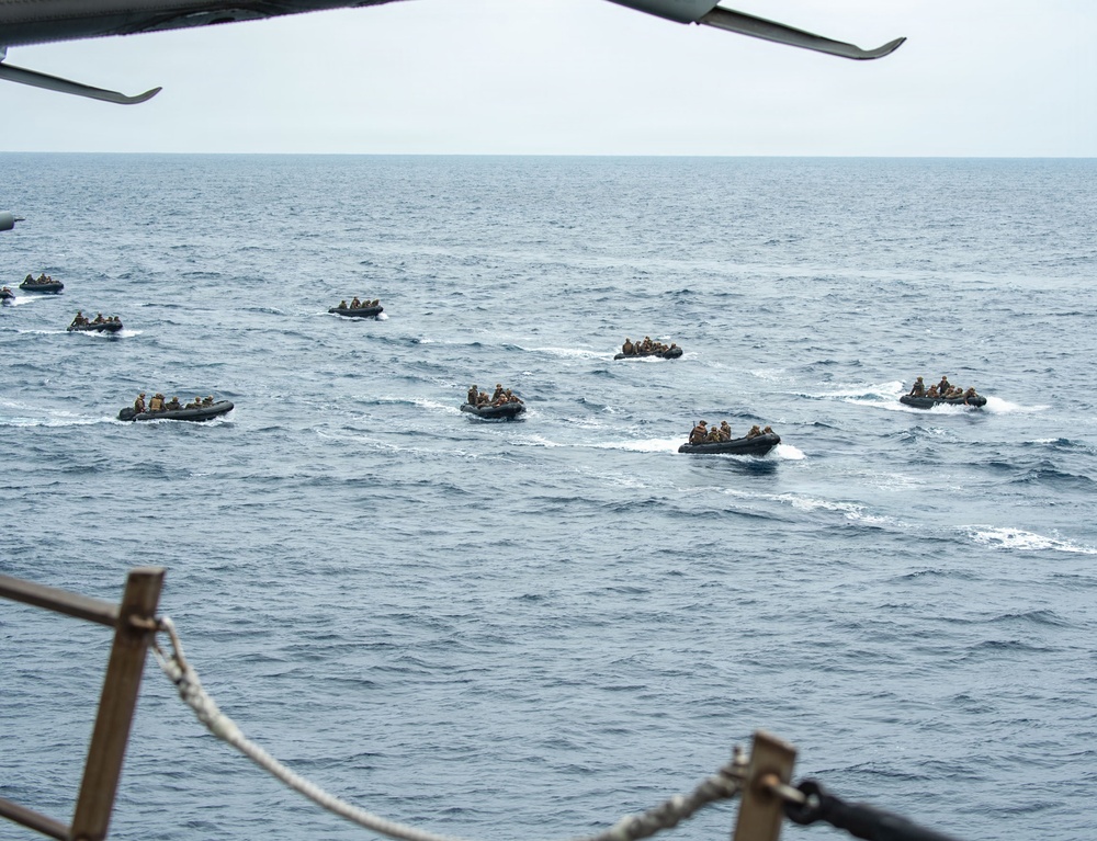 USS New Orleans (LPD 18) Conducts Surface Operations with the Battalion Landing Team 3rd Battalion, 1st Marines (3/1)